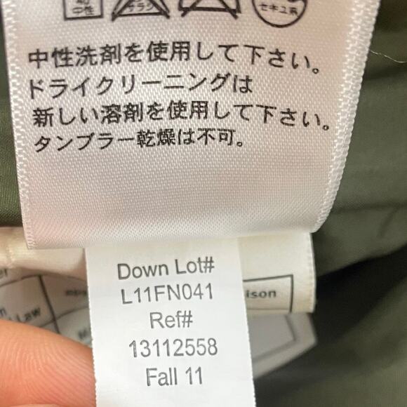 Eddie Bauer Yukon Model Down Jacket XXLT Orange Goose Down Fall 2011 Seattle USA - Picture 5 of 11